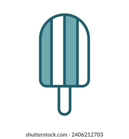 ice cream icon vector design template simple and clean