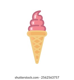 ice cream icon vector design template elegant style