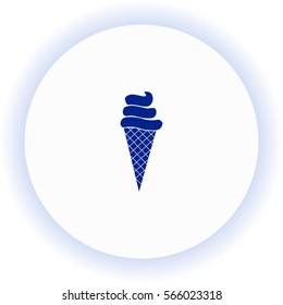 Ice cream  icon. Vector design. 