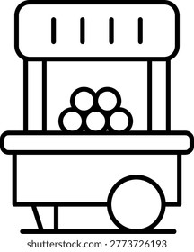 Ice Cream Icon Vector Element line icon design vector icons