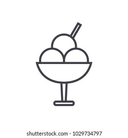 ice cream icon vector Eps10