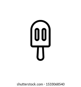 ice cream icon vector Eps10