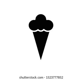 Ice cream icon vector flat trendy 