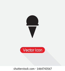 Ice Cream Icon Vector Illustration Eps10