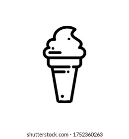 ice cream icon vector illustration