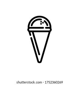 Eis-Ikone, Vektorgrafik