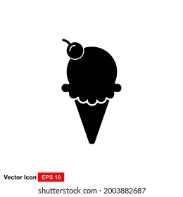 Eis-Symbol, Vektorgrafik