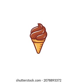 Ice cream icon vector illustration