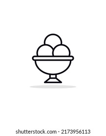 ice cream, 
 icon vector illustration, eps 10