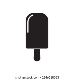 ilustración del vector de icono de helado