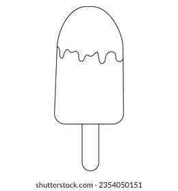 Ice Cream icon vector illustration template design