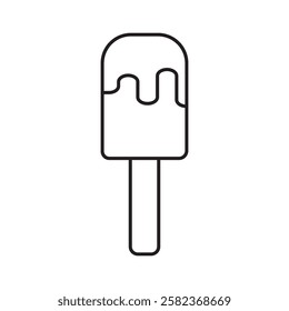 ice cream icon vector illustration logo design
