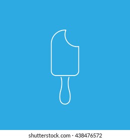ice cream icon vector illustration eps10