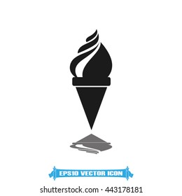 ice cream icon vector illustration EPS 10