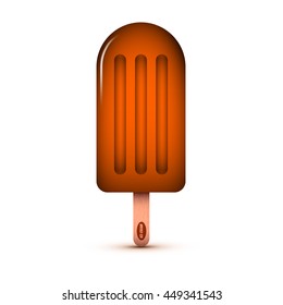 Ice cream icon. Vector illustration