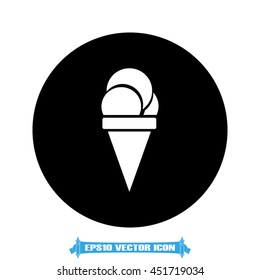 ice cream icon vector illustration EPS 10