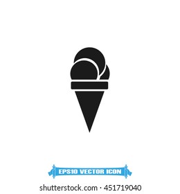 ice cream icon vector illustration EPS 10
