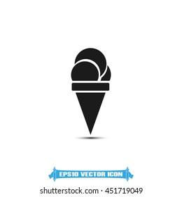 ice cream icon vector illustration EPS 10