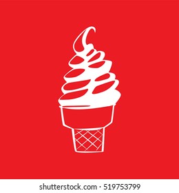 ice cream Icon Vector Illustration
