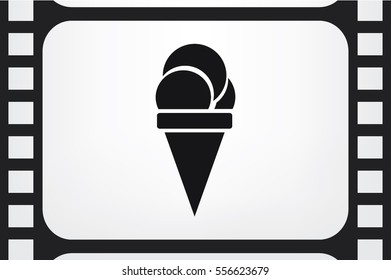 ice cream icon vector illustration EPS 10