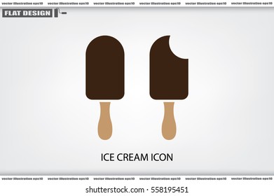 ice cream icon vector illustration.