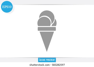 ice cream icon vector illustration.