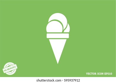 ice cream icon vector illustration EPS 10