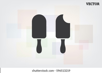 ice cream icon vector illustration eps10