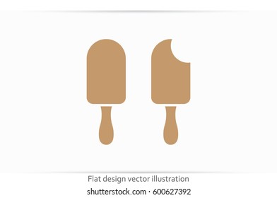 ice cream icon vector illustration eps10