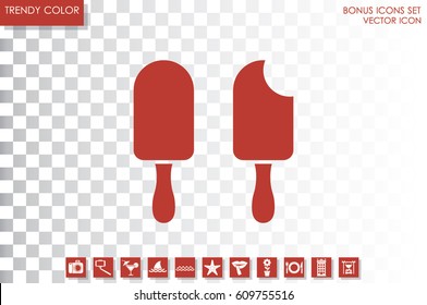 ice cream icon vector illustration eps10