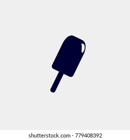 ice cream icon, Vector illustration. cold icon vector
