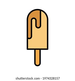 Ice Cream Icon vector image. Can be used for Summer and Holidays. Suitable for mobile apps, web apps and print media.