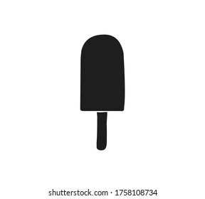 ice cream icon vector isolated