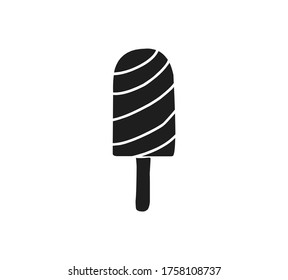 vector de icono de helado aislado