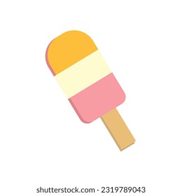  Ice cream icon vector isolated on white background for your web and mobile app design, Ice cream logo concept