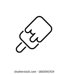 Ice Cream icon in vector. Logotype