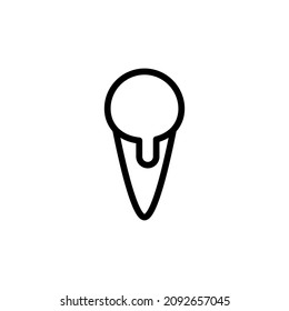 Ice Cream icon in vector. Logotype