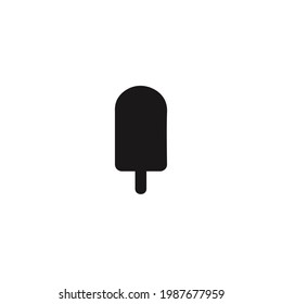 ice cream icon vector on a white background