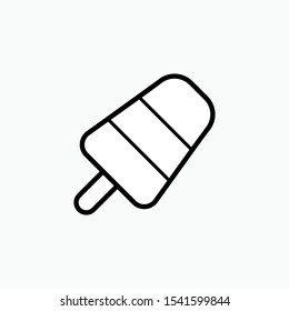 Ice Cream Icon - Vector, Sign and Symbol for Design, Presentation, Website or Apps Elements. 