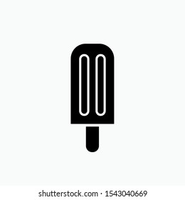 Ice Cream Icon - Vector, Sign and Symbol for Design, Presentation, Website or Apps Elements. 