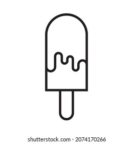 ice cream icon vector sign design