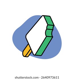 ice Cream Icon vector stock illustration