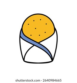 ice Cream Icon vector stock illustration