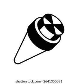 ice Cream Icon vector stock illustration