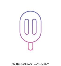 ice Cream Icon vector stock illustration