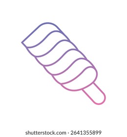 ice Cream Icon vector stock illustration