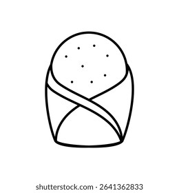 ice Cream Icon vector stock illustration