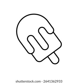 ice Cream Icon vector stock illustration
