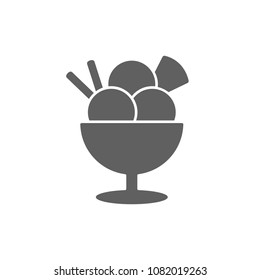 Ice cream icon vector. Symbol for your web site design, logo, app, UI. Vector illustration, EPS