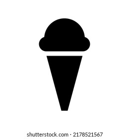 Ice Cream Icon Vector Symbol Design Illustration